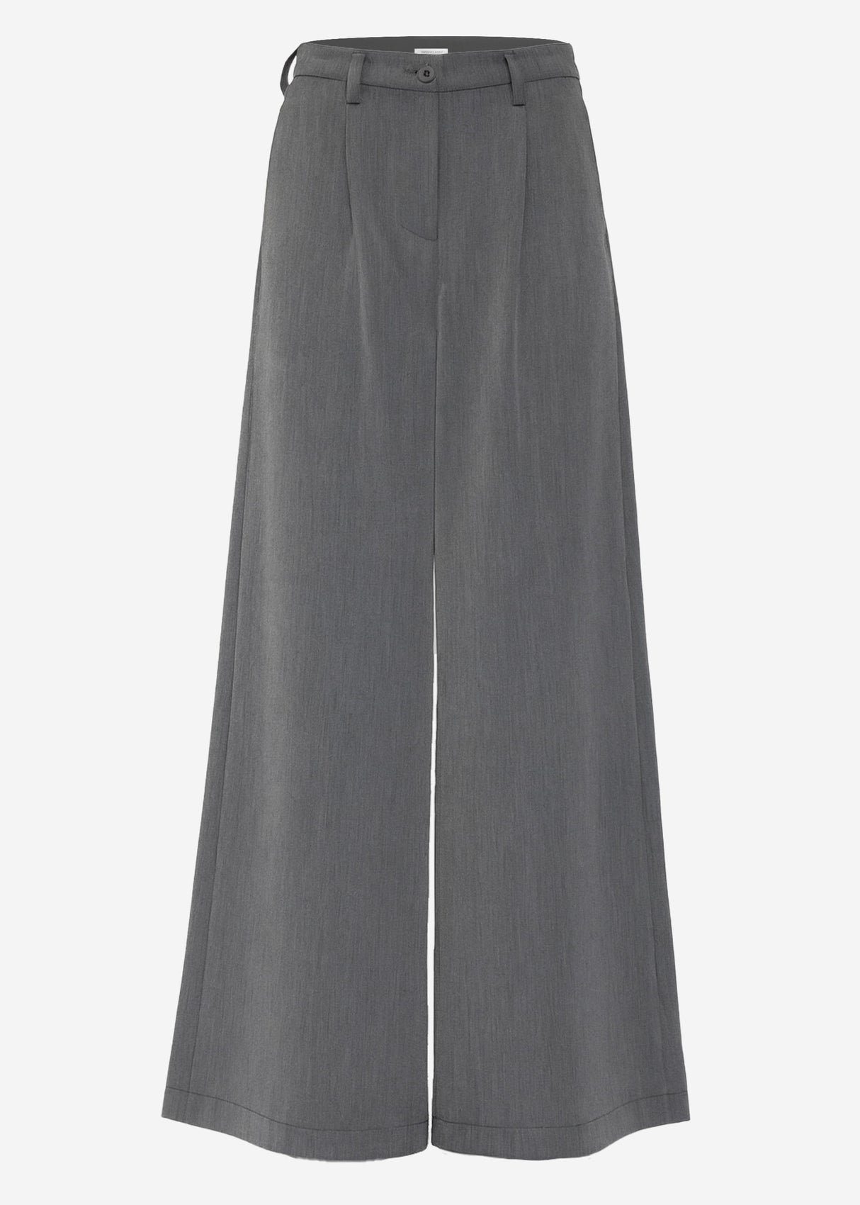 Wide-leg suit pants - gray