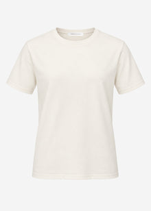 Rundhals T-Shirt - hellbeige