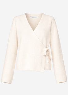 Wrap cardigan - off-white