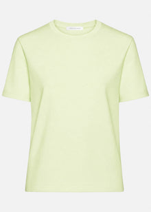 Rundhals T-Shirt - hellgrün