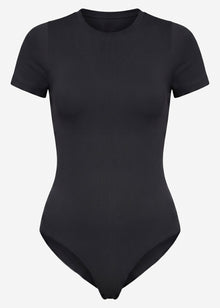 Bodysuit Sculpting Shapewear Kurzarm - schwarz