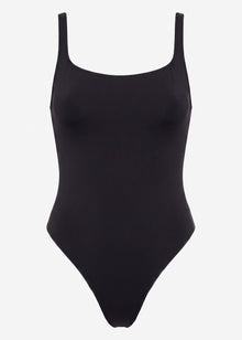 Bodysuit Soft Shapewear mit String - schwarz