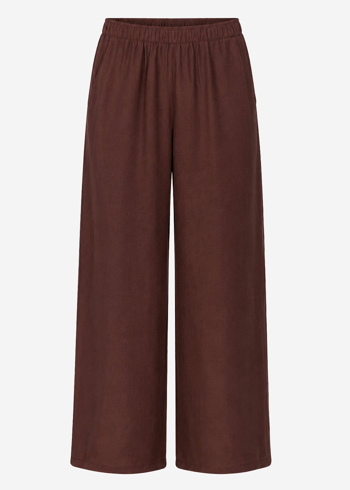 Viskose Hose - braun