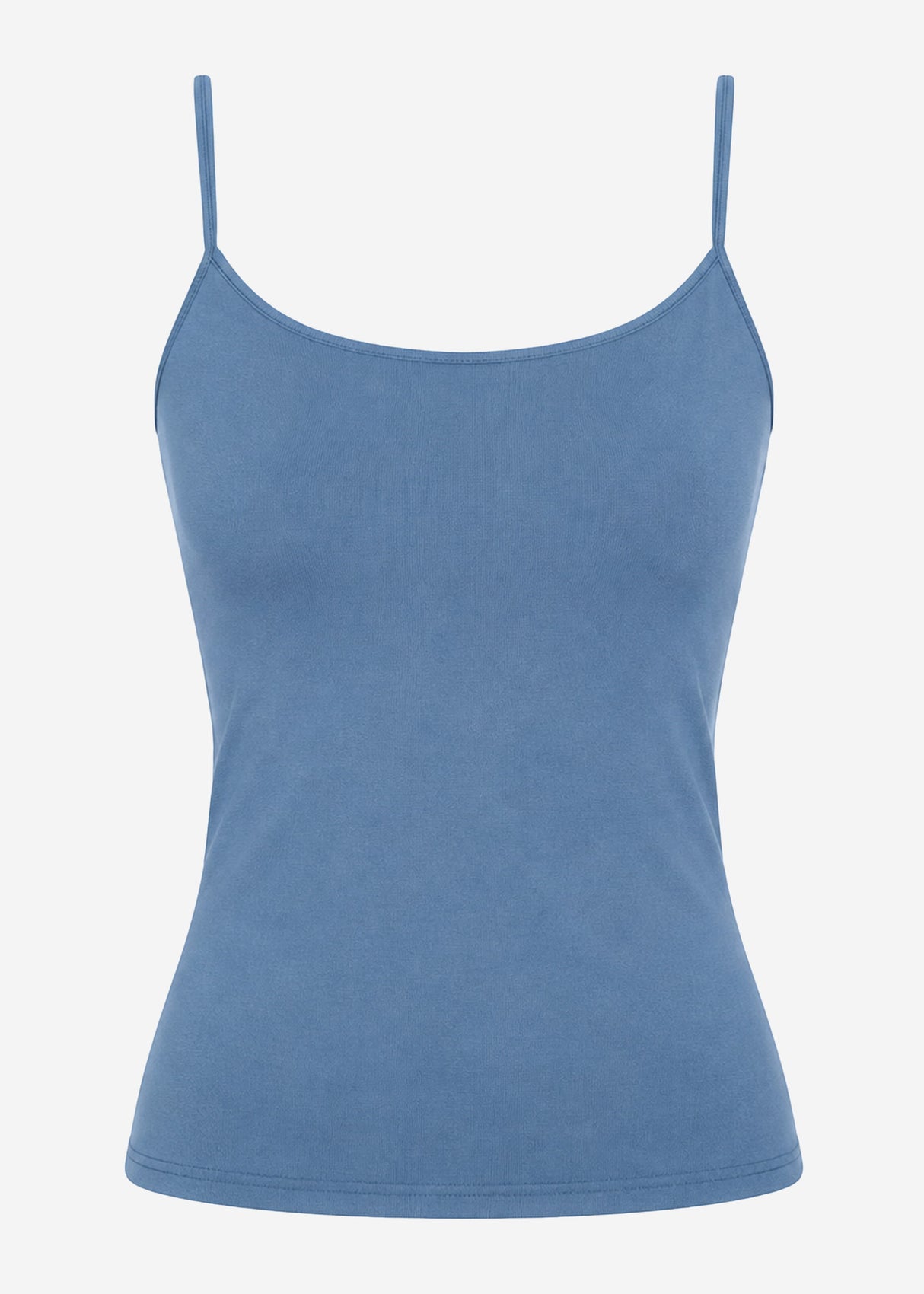 Spaghettiträger Top - blau