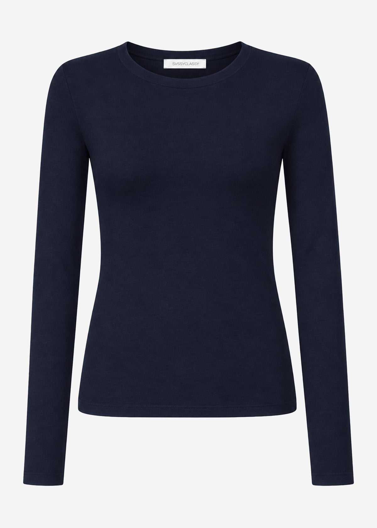 Long-sleeved top - dark blue