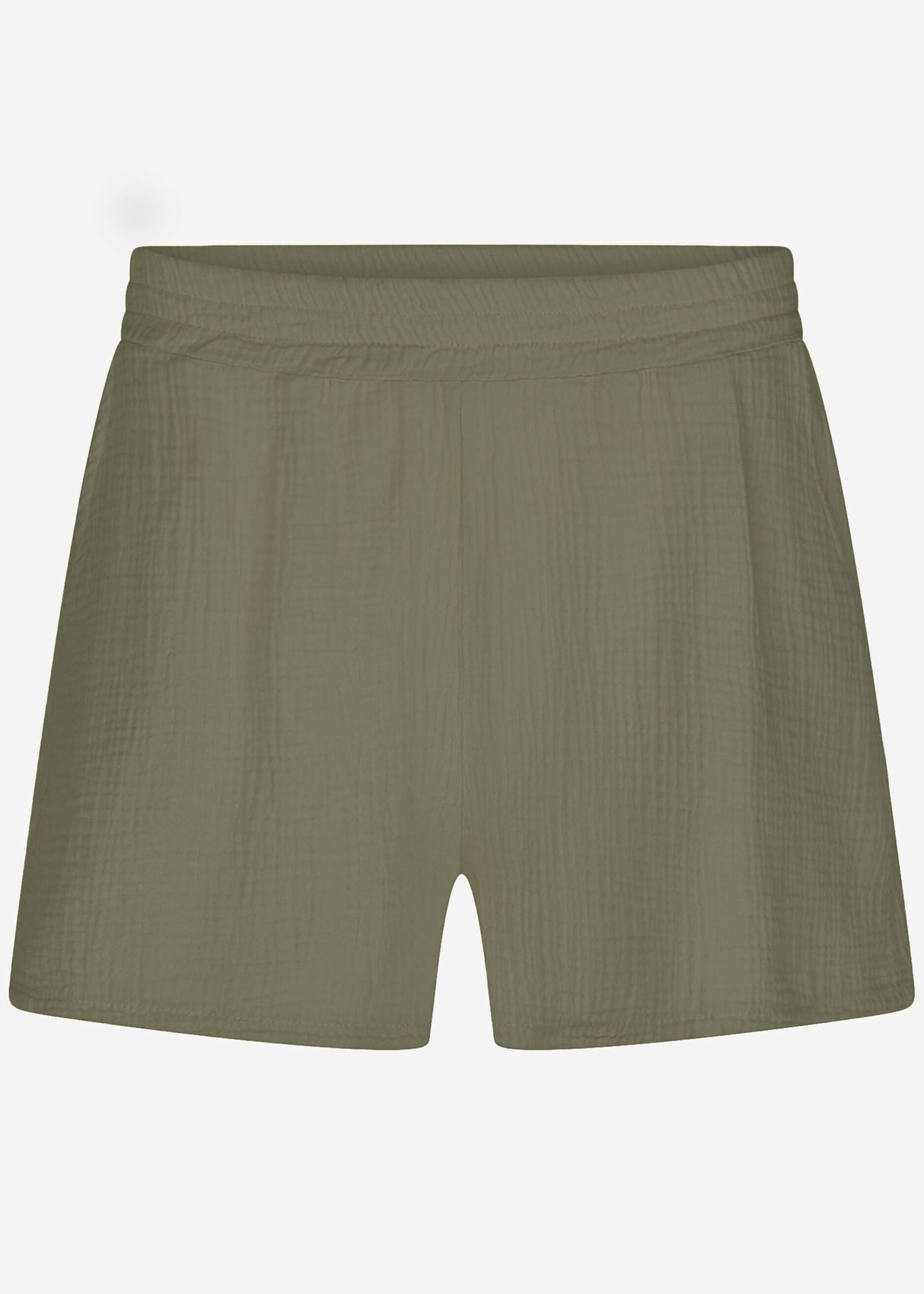 Musselin Shorts - khaki