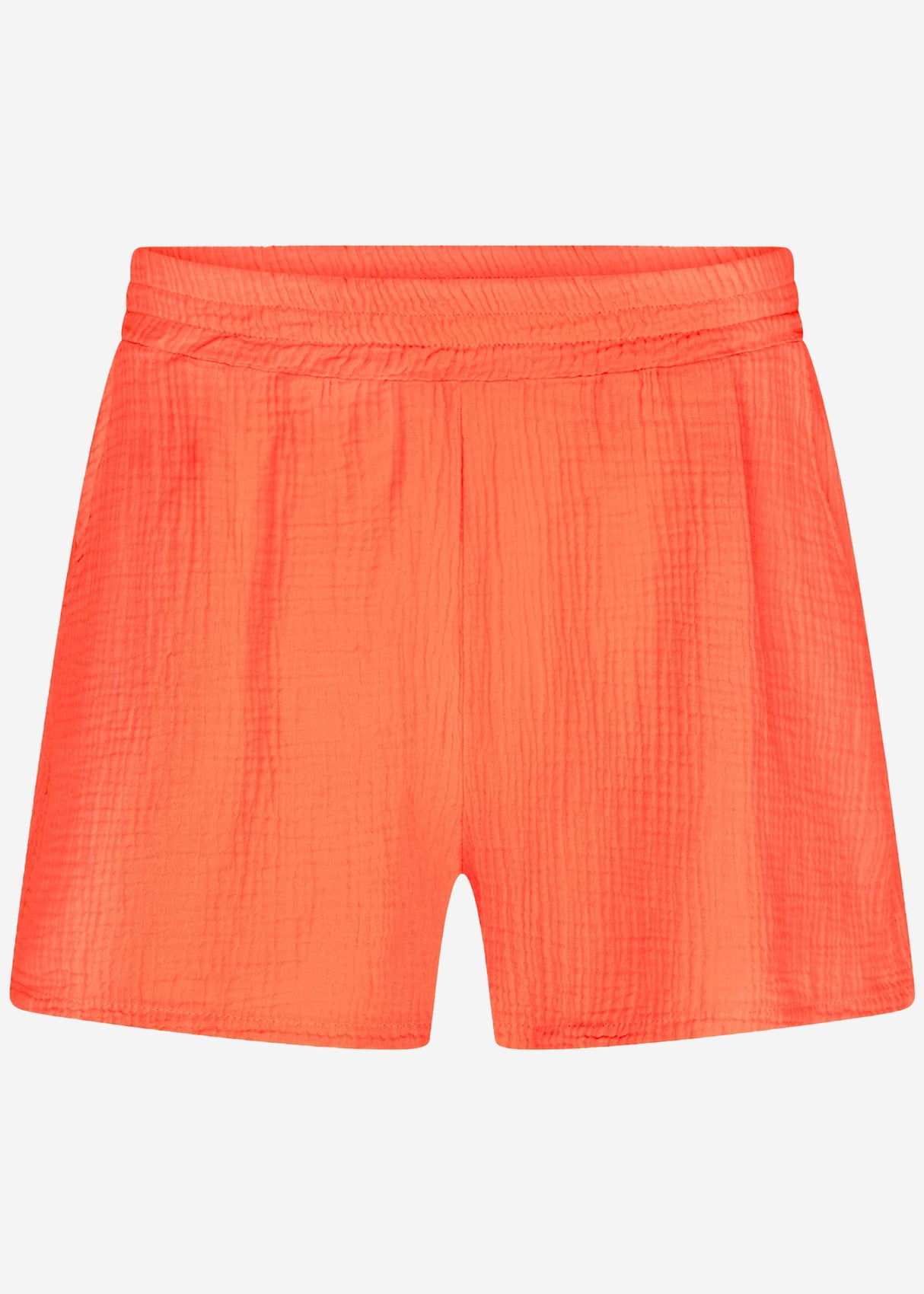 Musselin Shorts, koralle