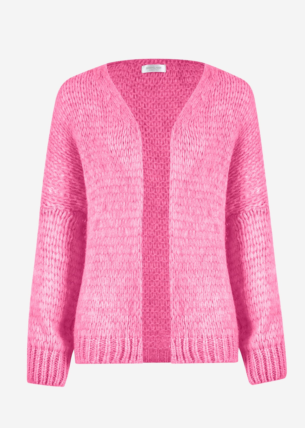 Oversized cardigan, pink