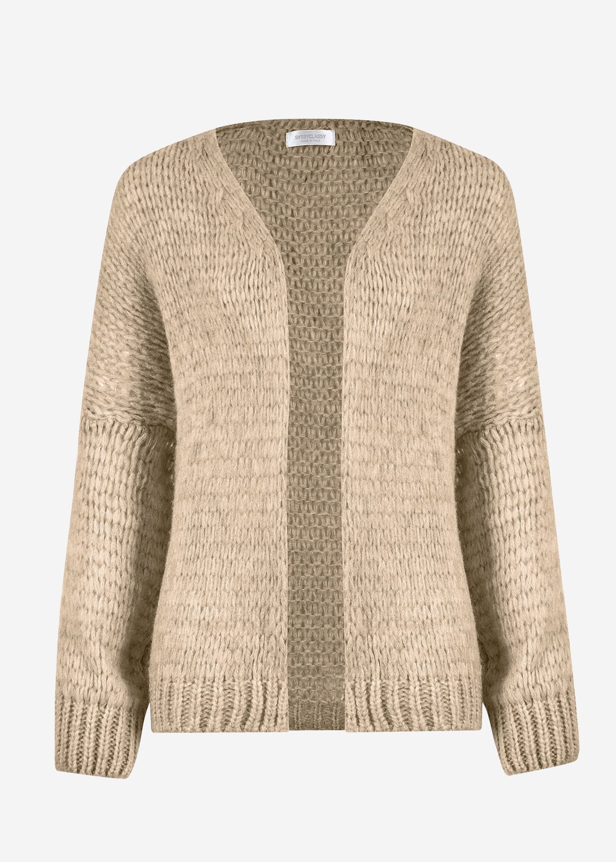 Oversized cardigan - beige