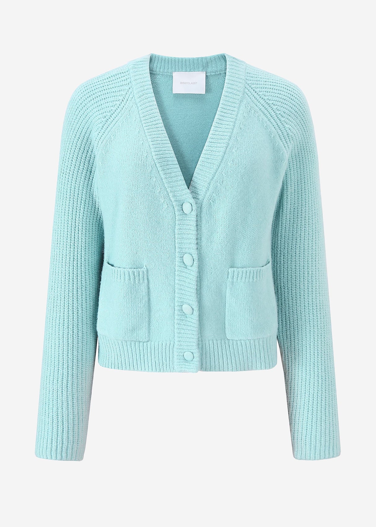 Raglan Cardigan - hellblau