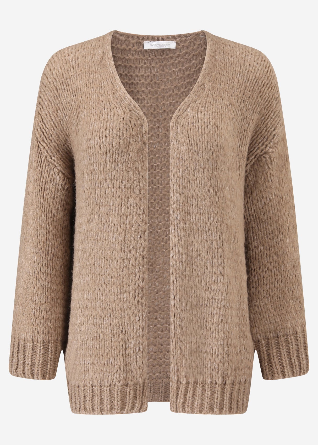 Oversize Cardigan - braun