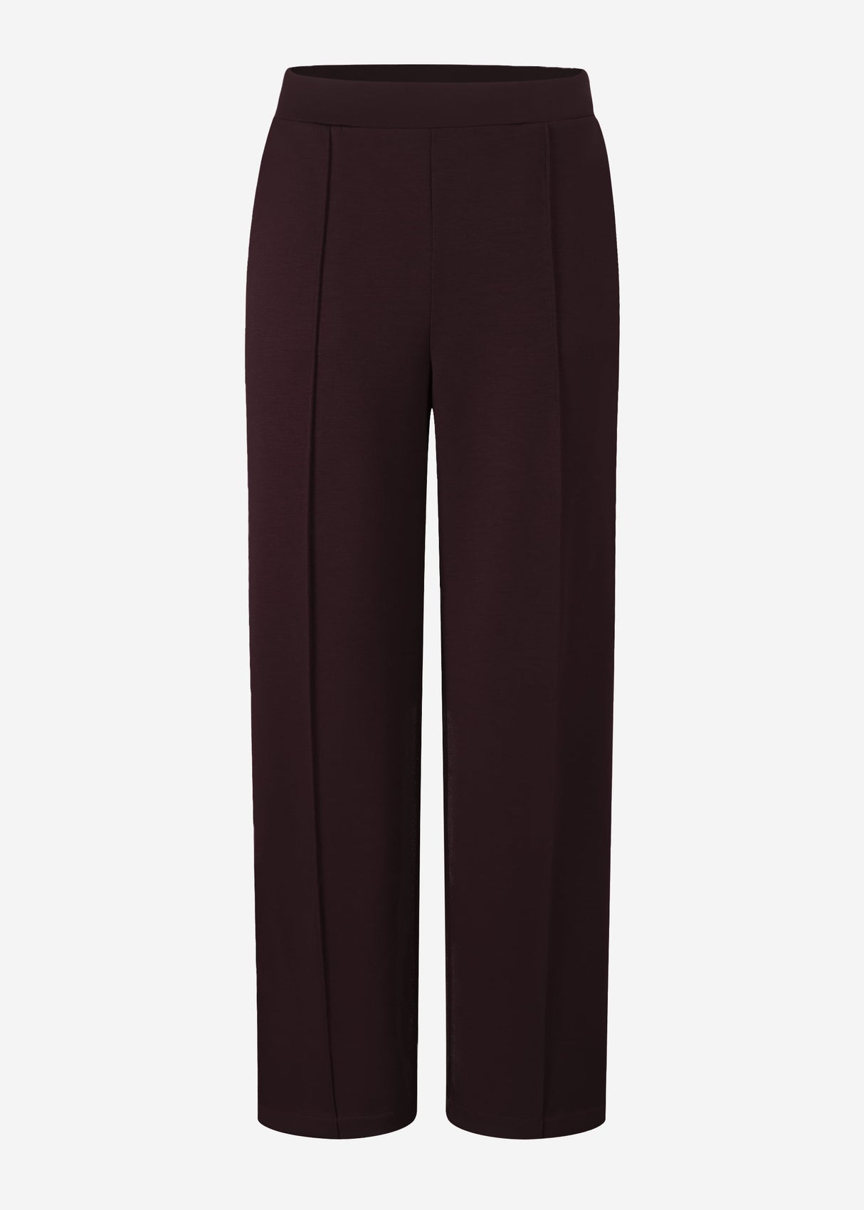 Softe weite Jogginghose mit Biese - espresso