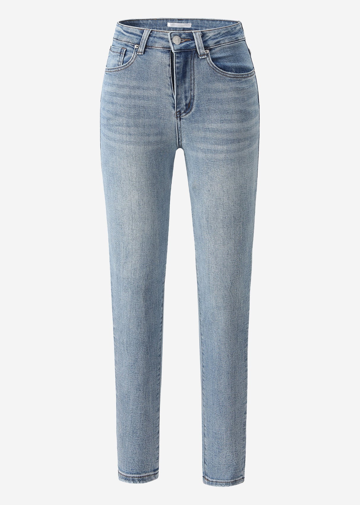 Highwaist skinny jeans - light blue