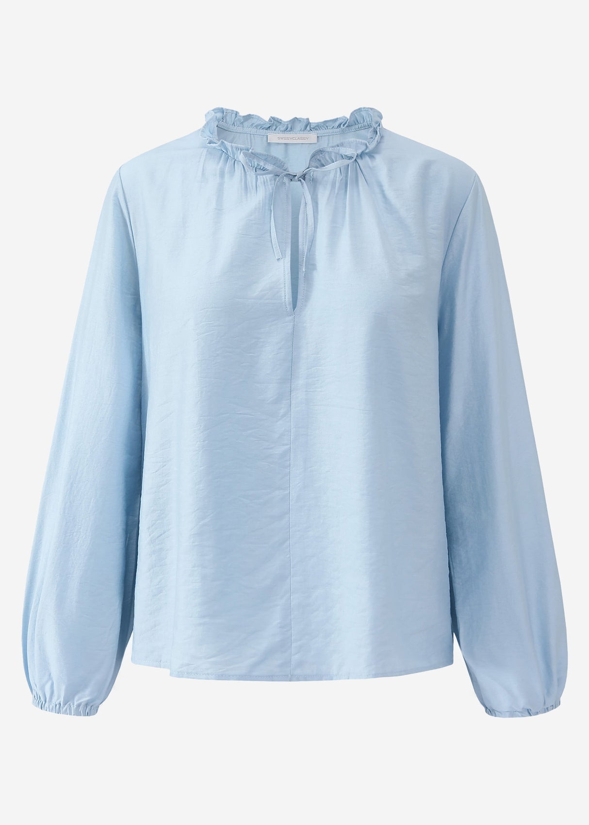 Schlupfbluse - hellblau