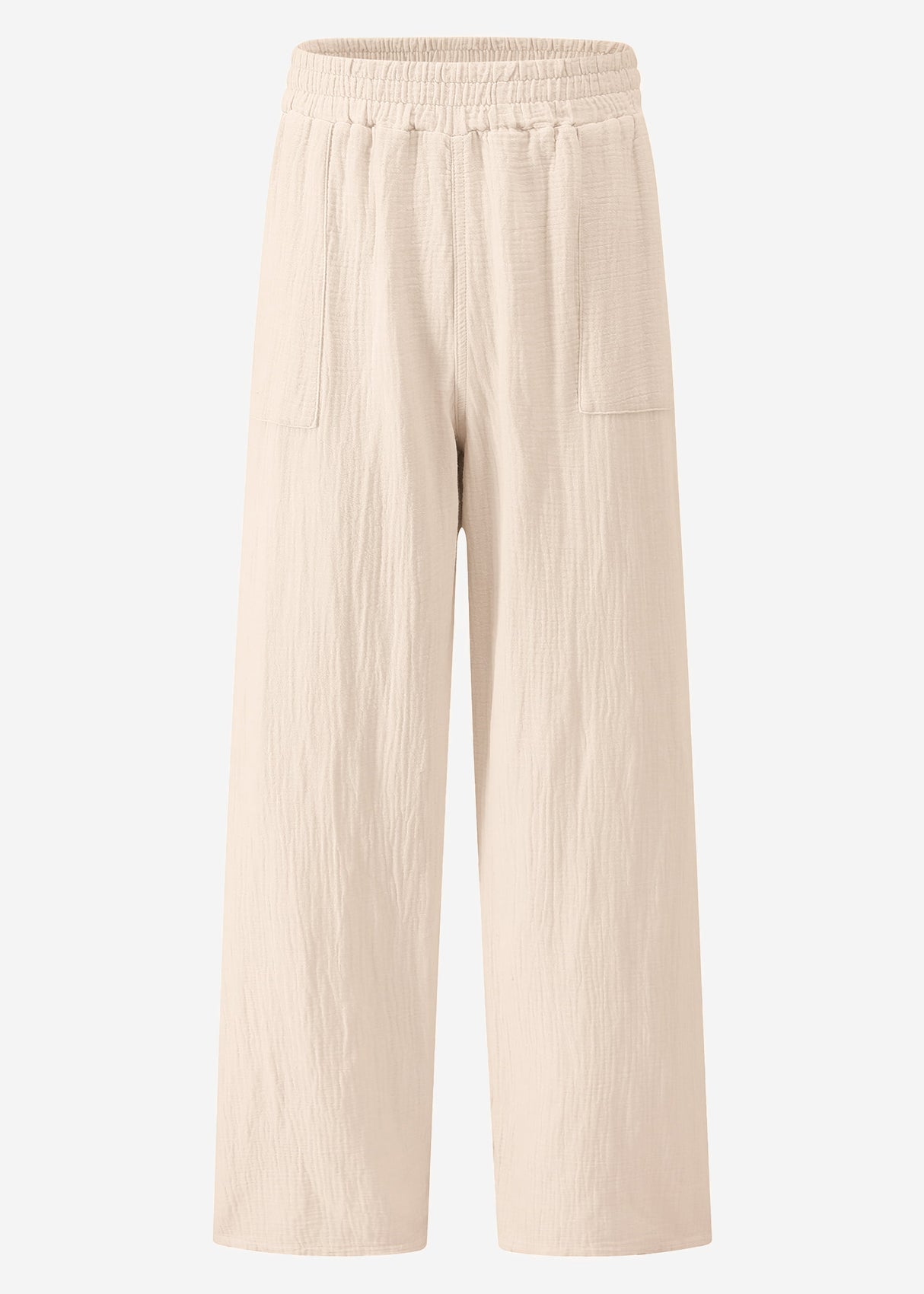 Musselin Hose - beige