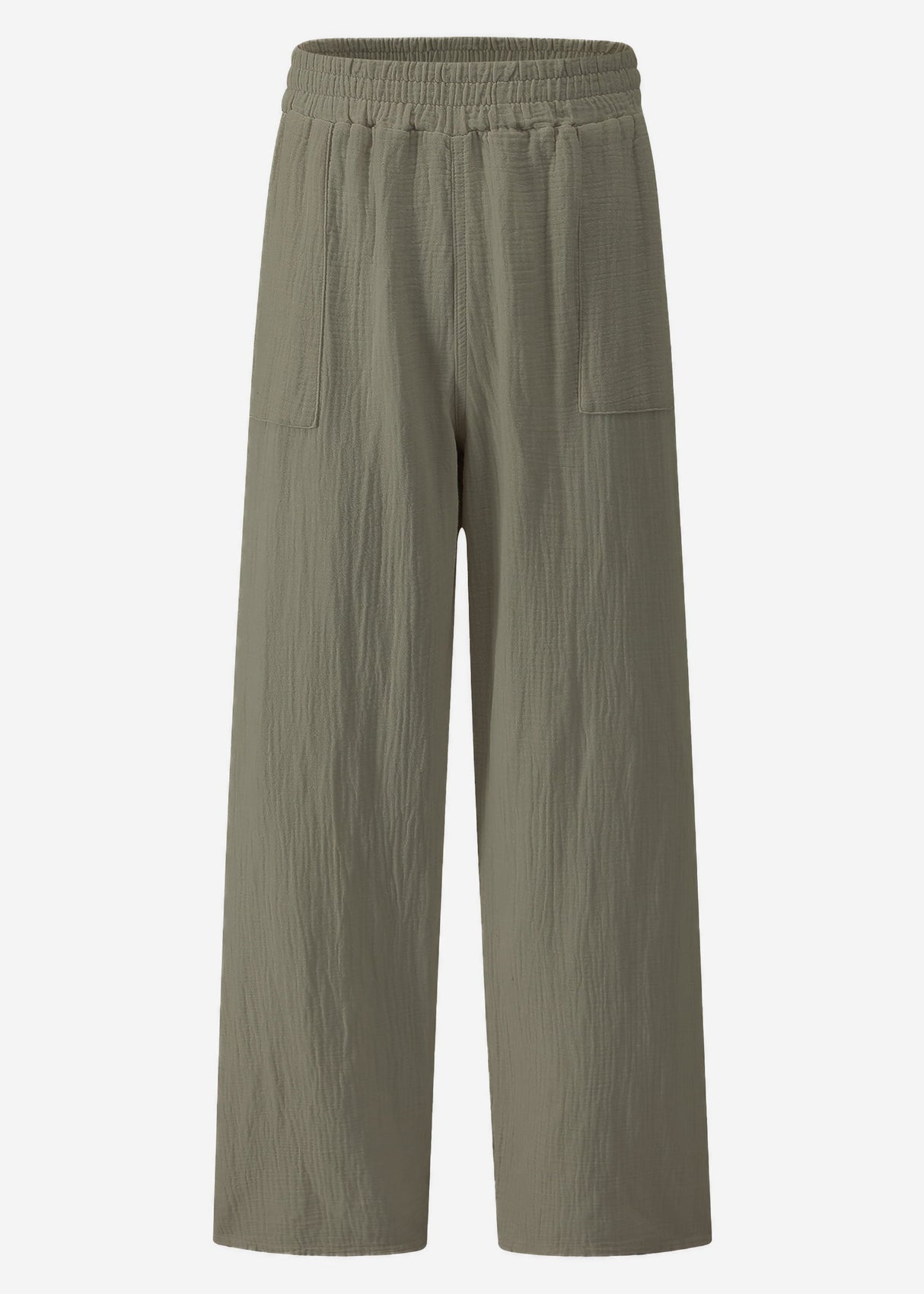 Musselin Hose - khaki