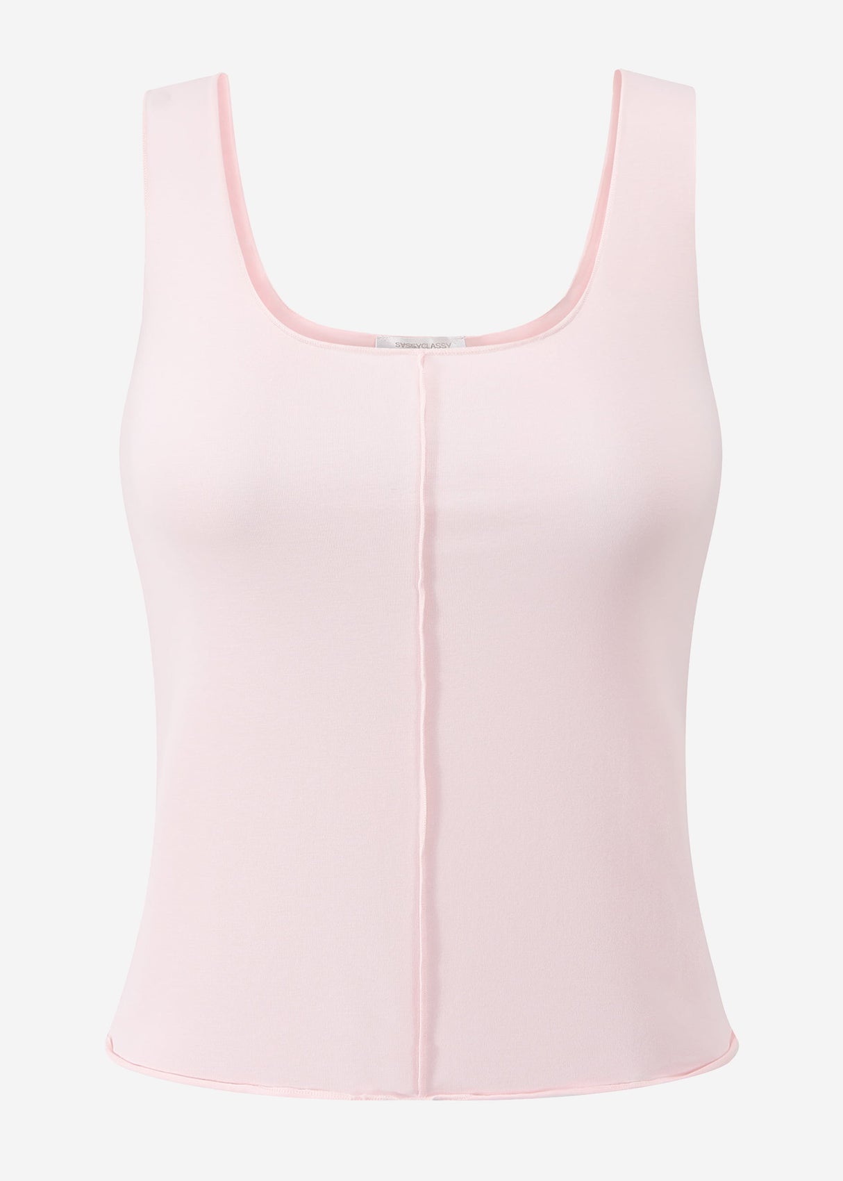 Top mit Ziernaht - rosa