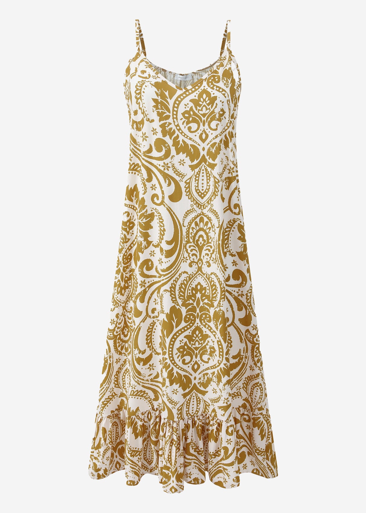 Kleid mit Print - gelb