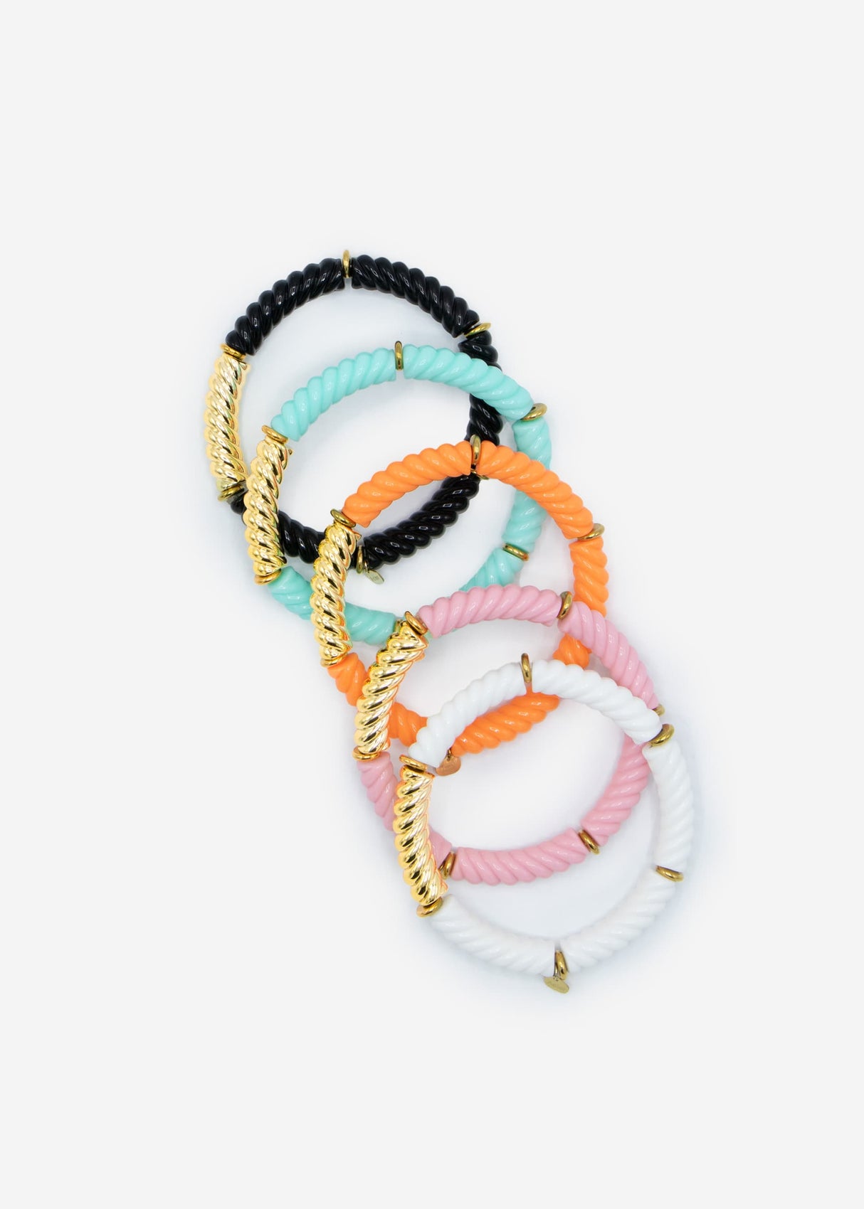 Armband mit Perlen - türkis