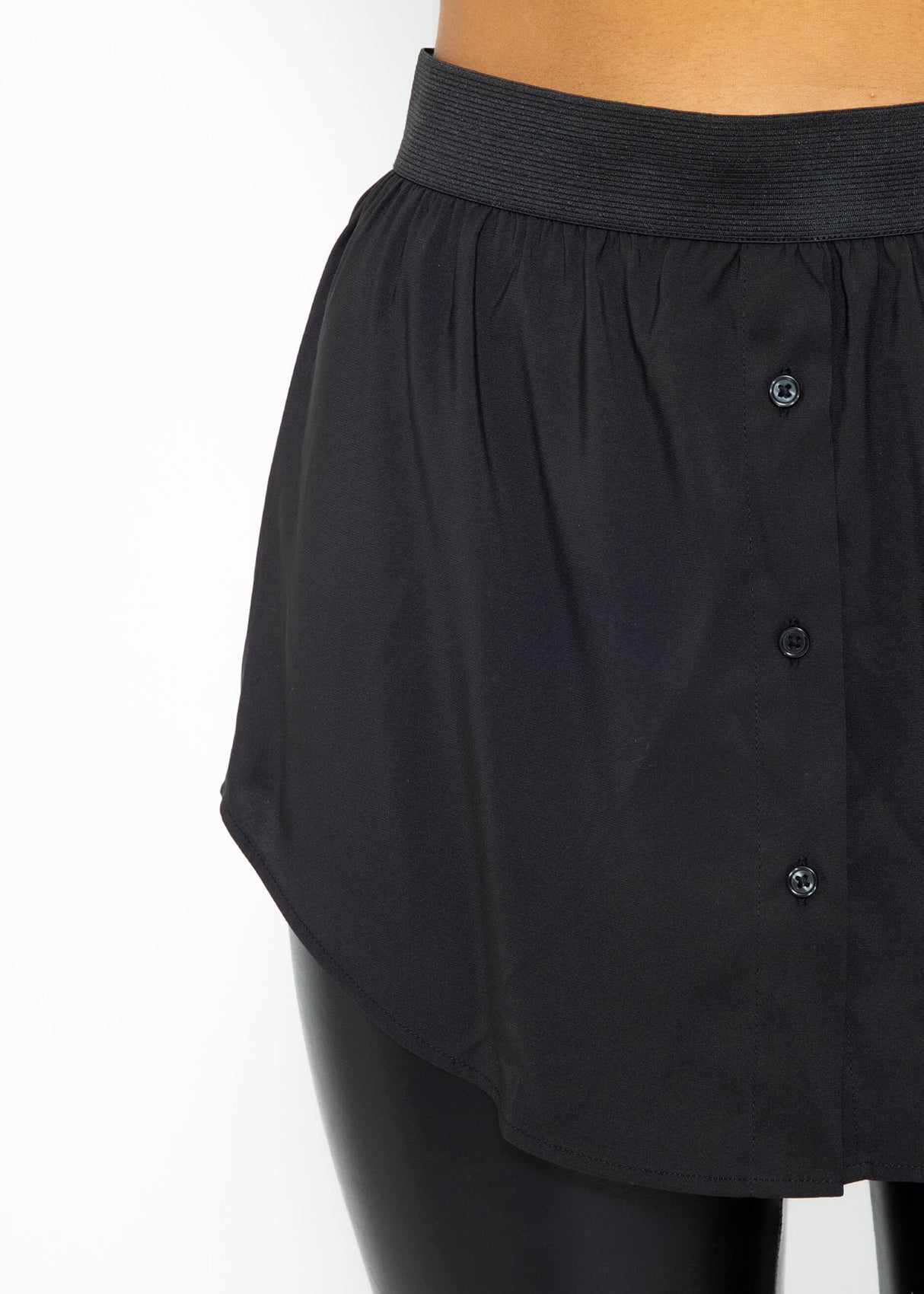 Blusenrock - schwarz