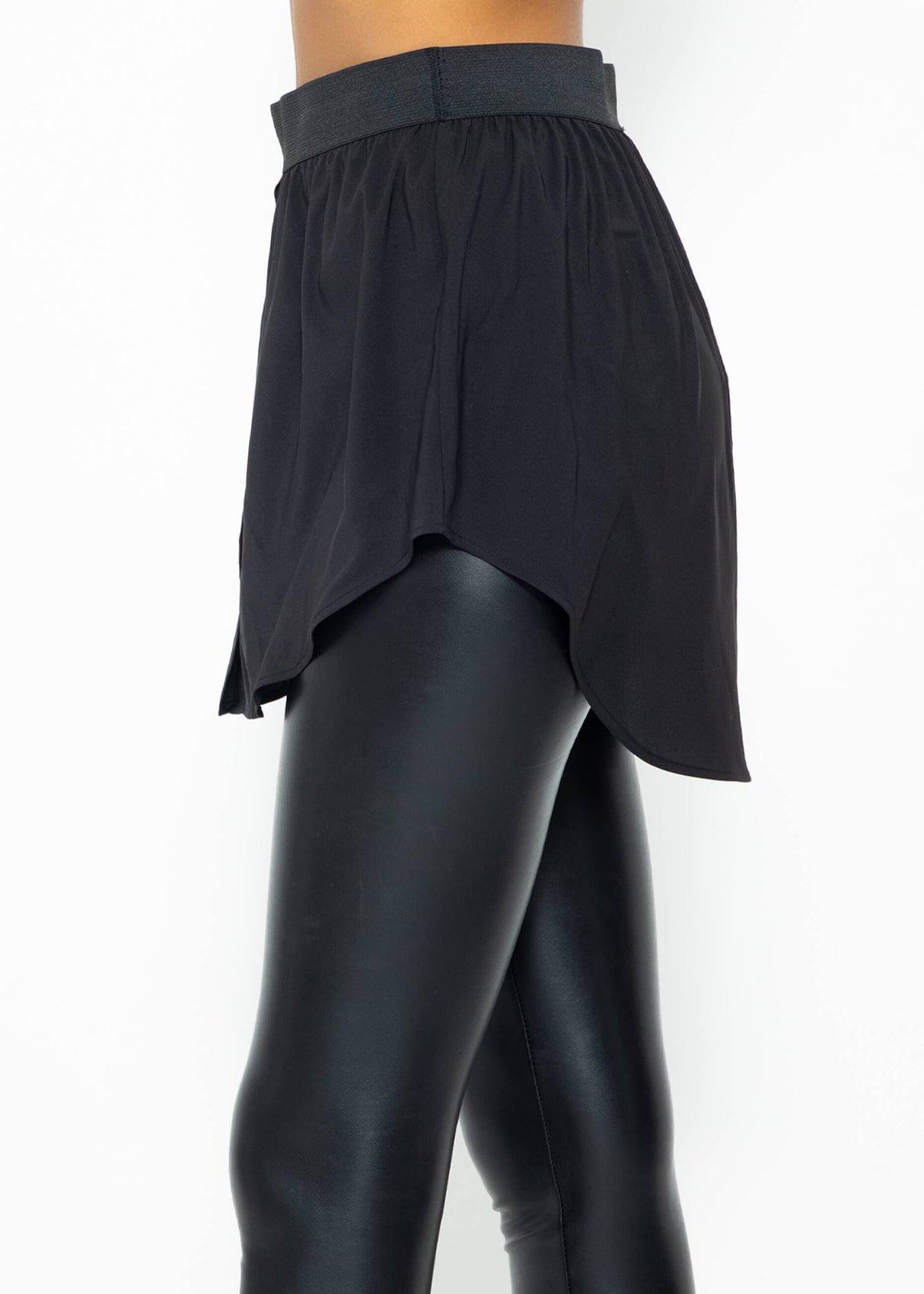 Blusenrock - schwarz