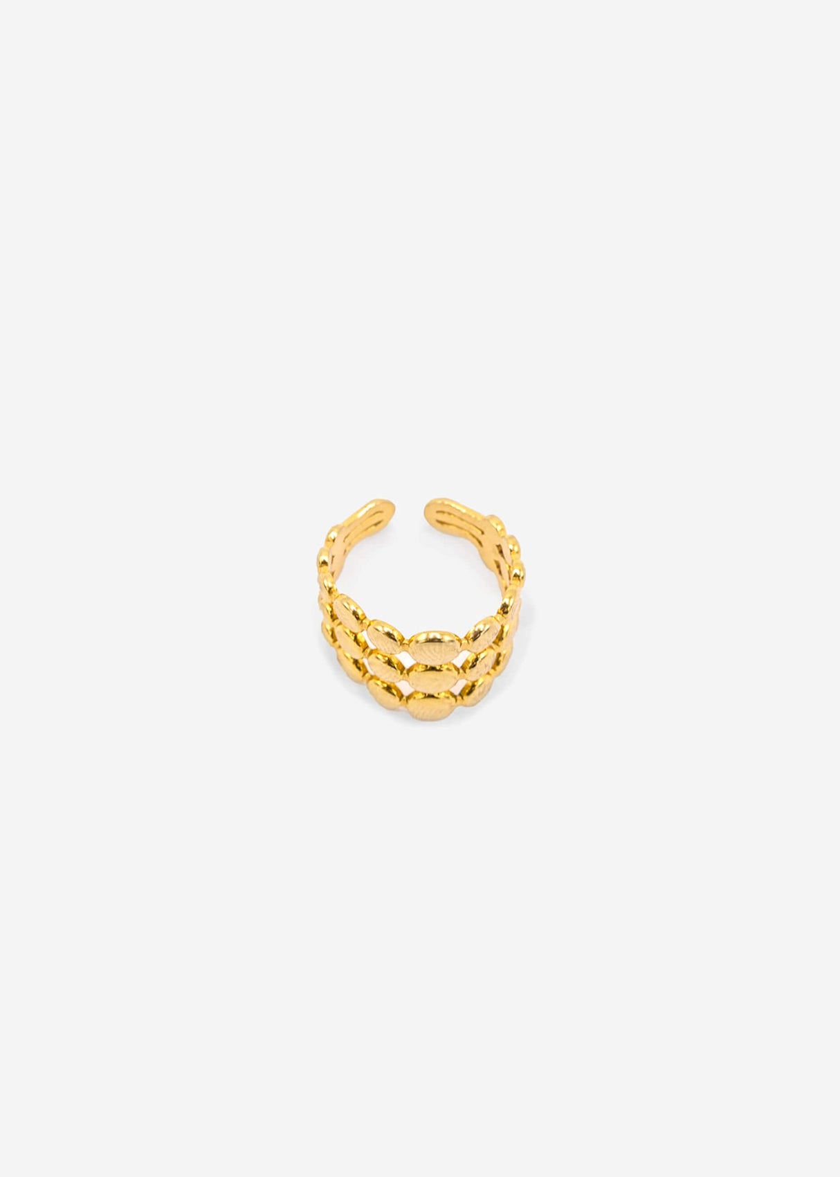 Breiter Ring, gold