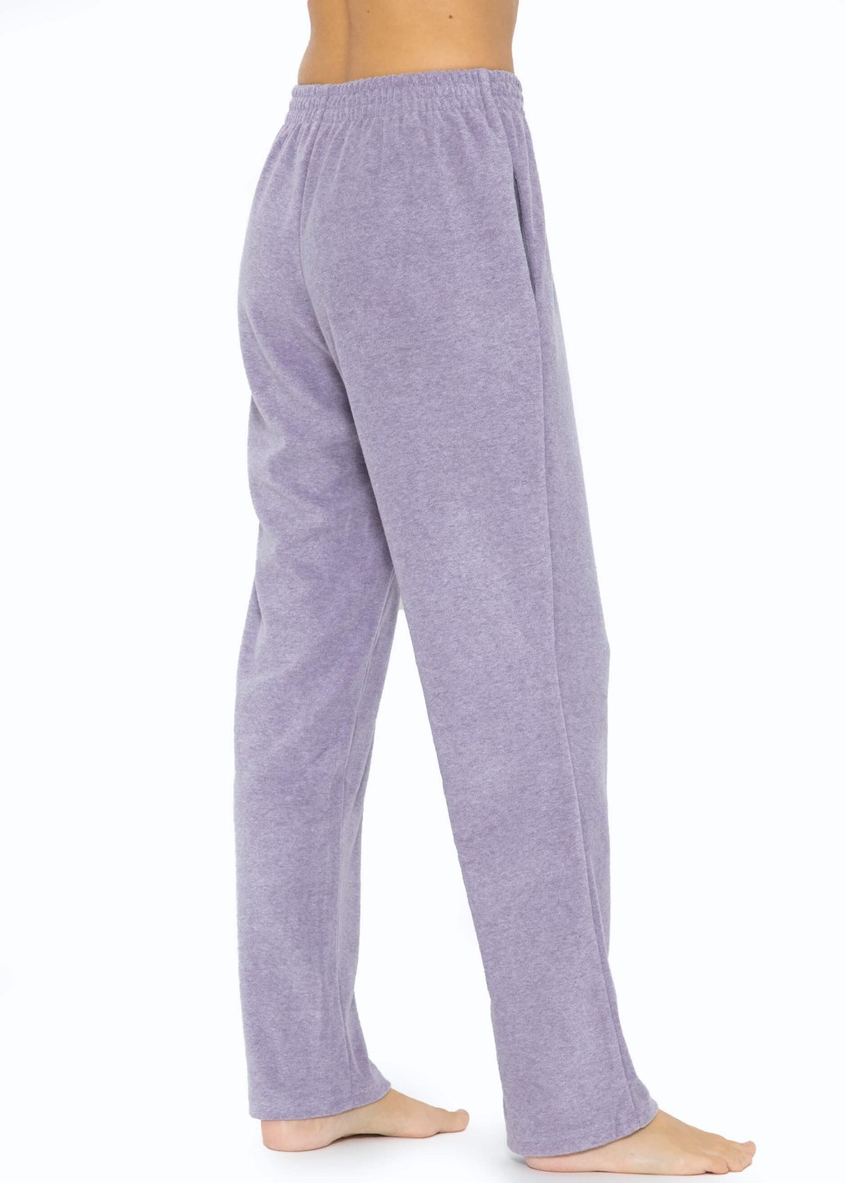 Terry cloth pants - purple