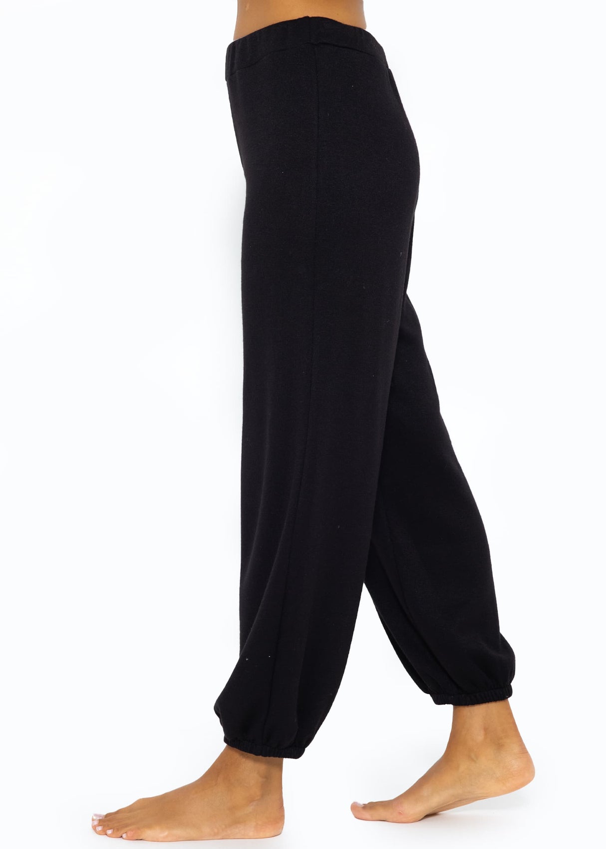 Super soft Jersey Jogginghose - schwarz