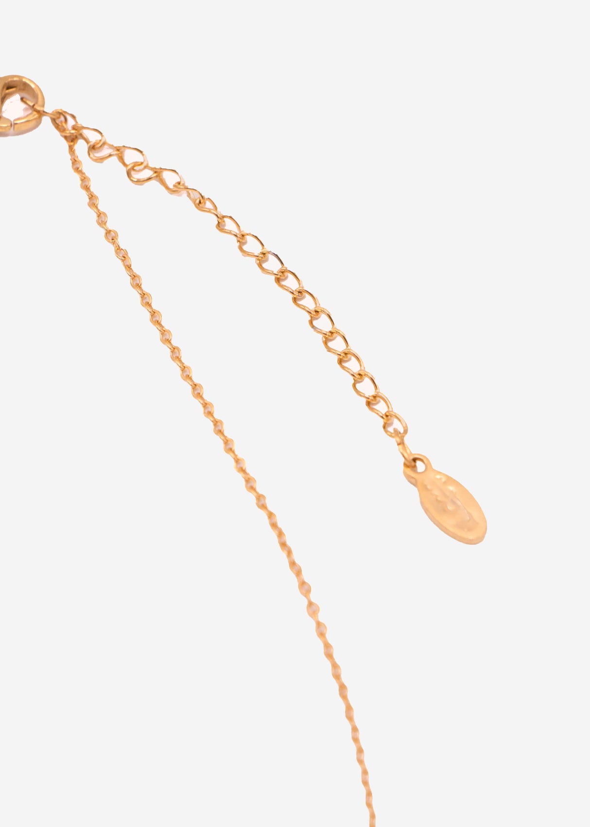 Halskette mit runden Plättchen, gold