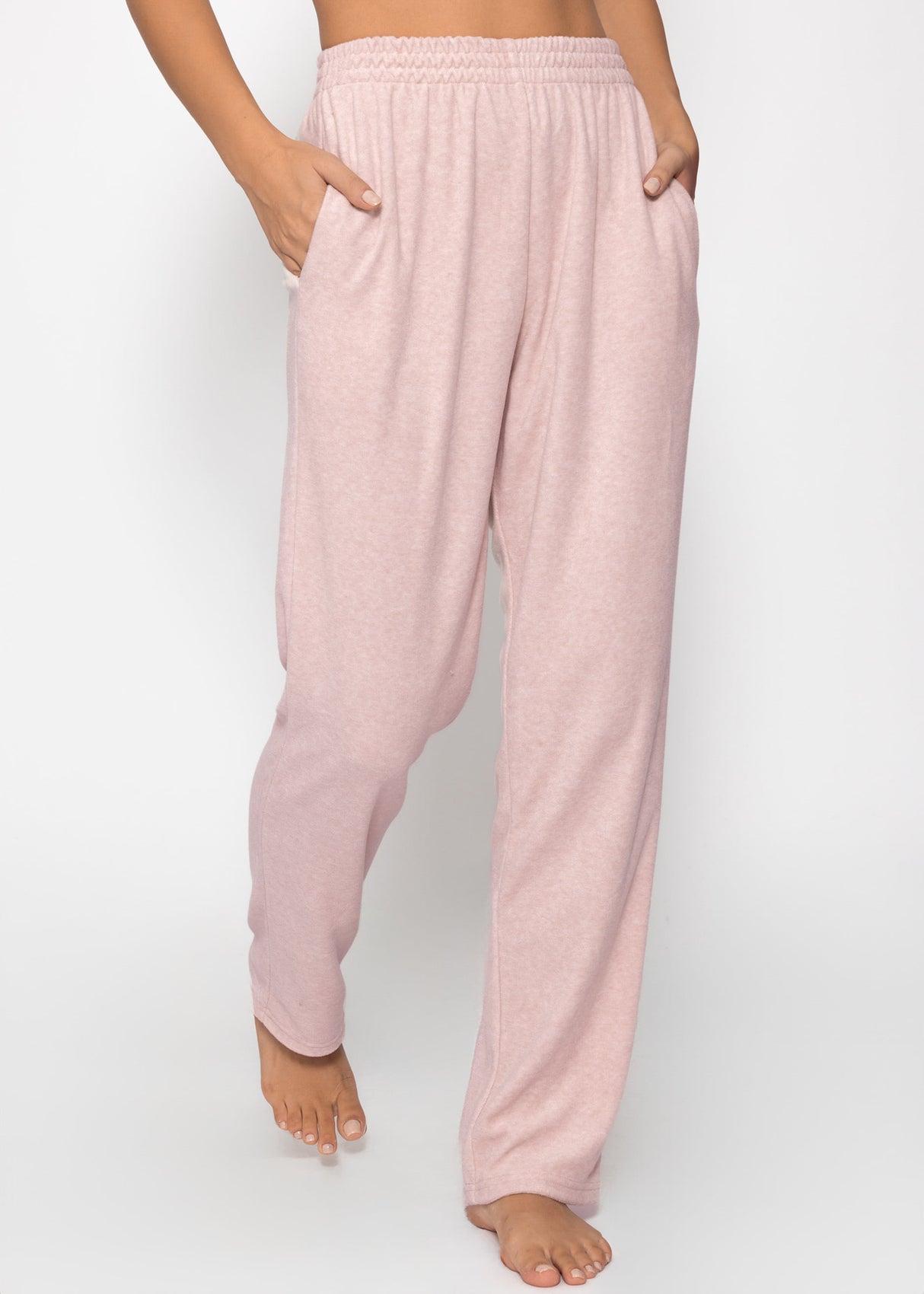 Terry cloth pants - pink