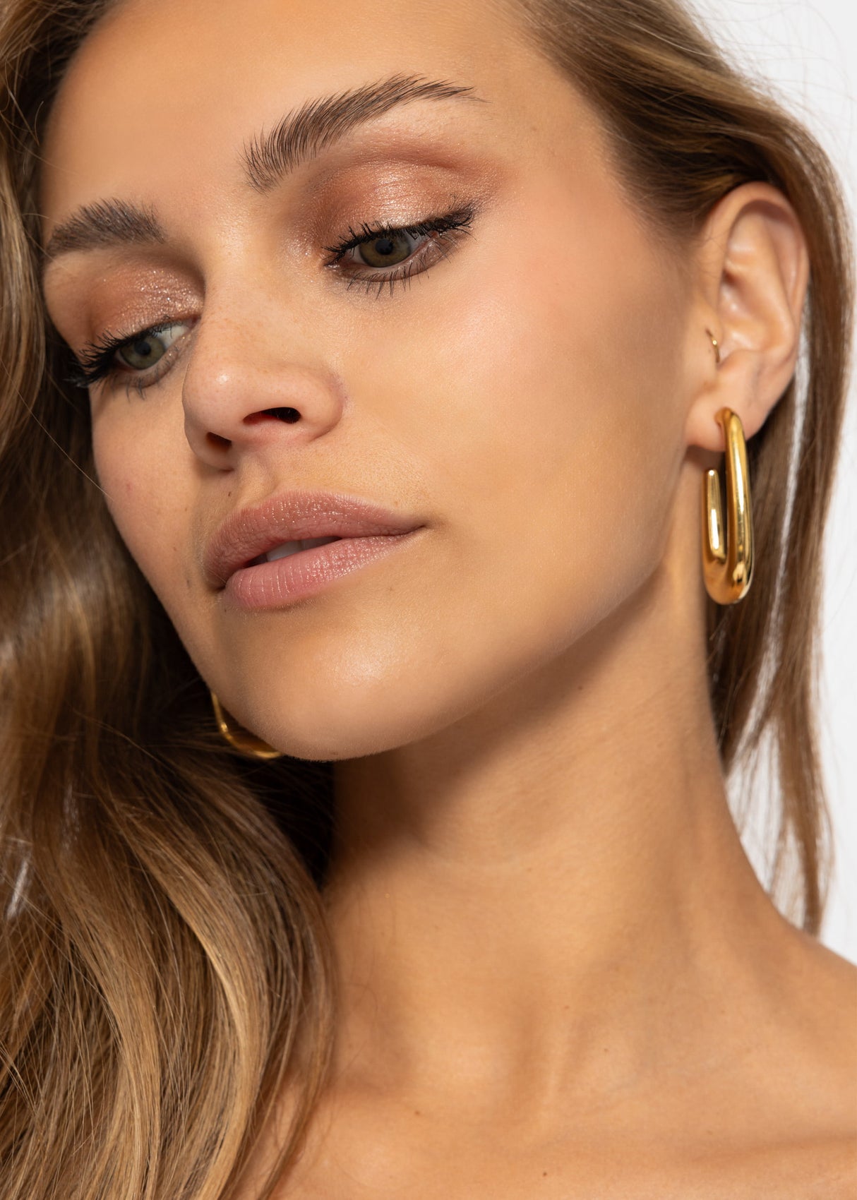 Big Squared Creolen - Gold