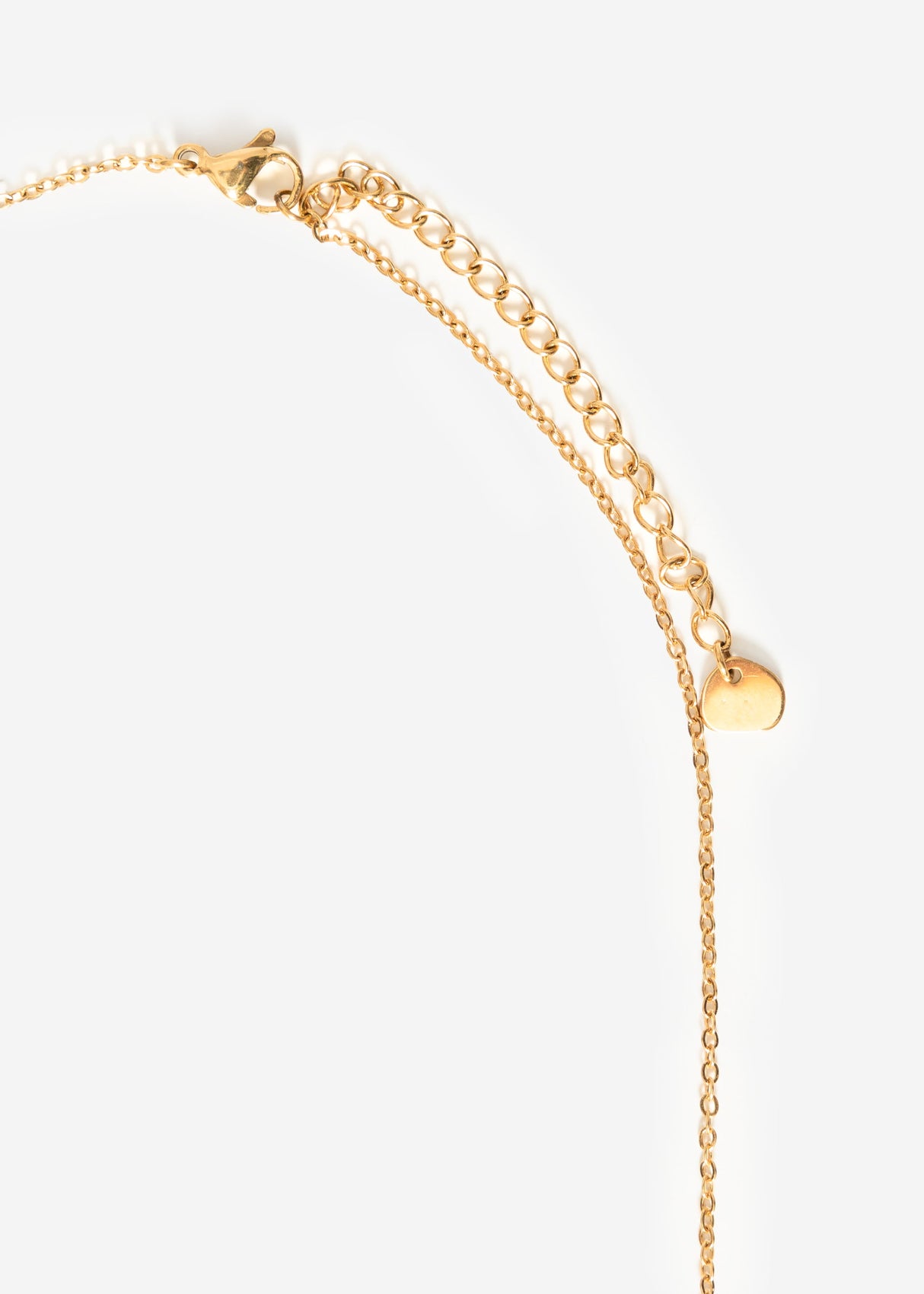 Half chain with turtle - gold