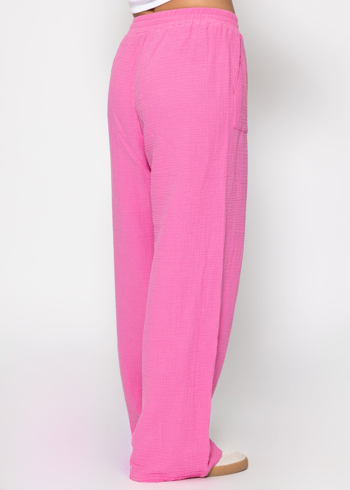 Musselin Hose - pink