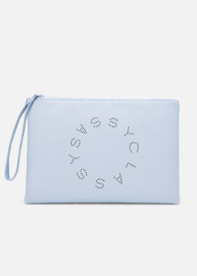 SASSYCLASSY Beauty Bag, hellblau