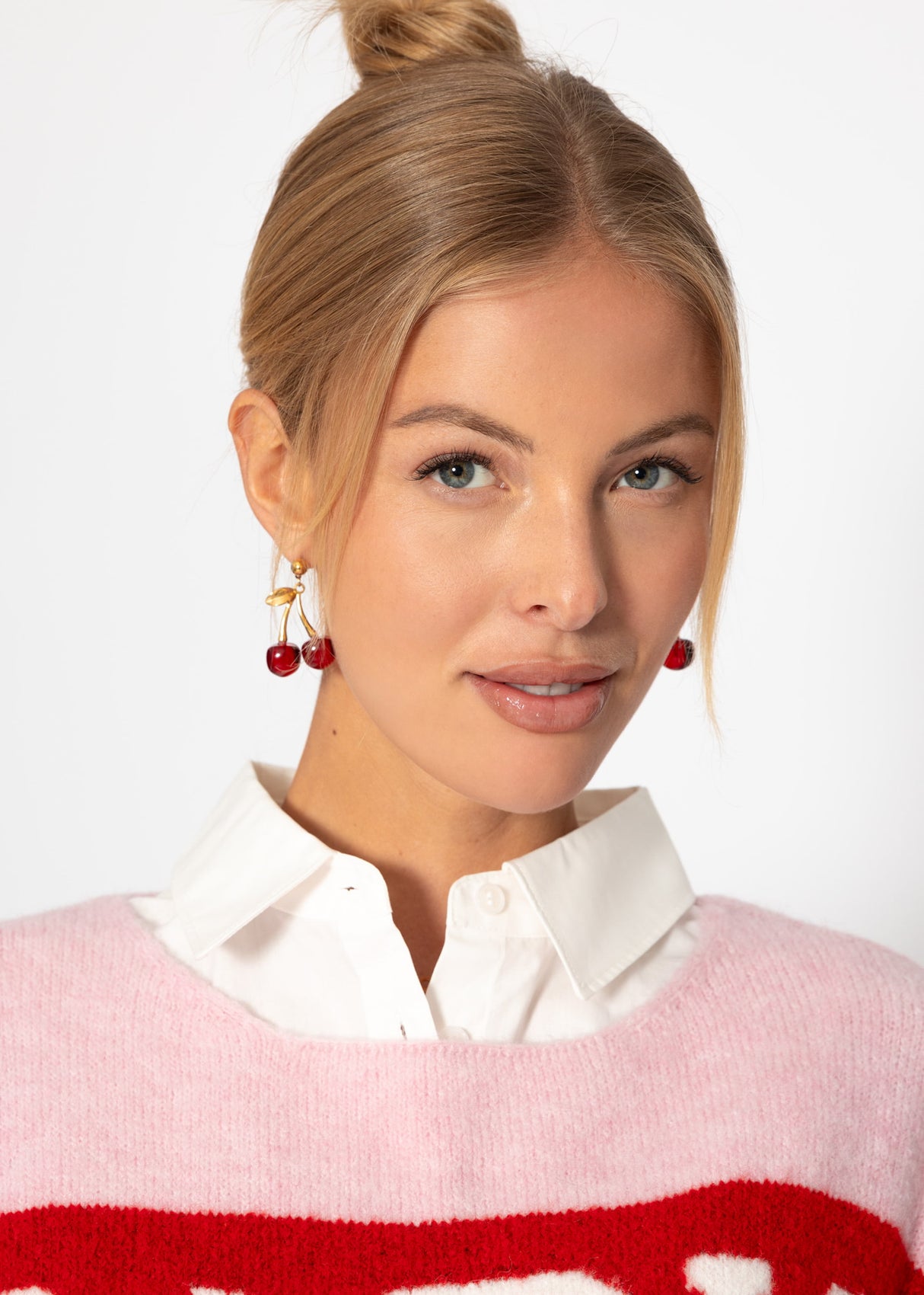 Bluseneinsatz - weiß