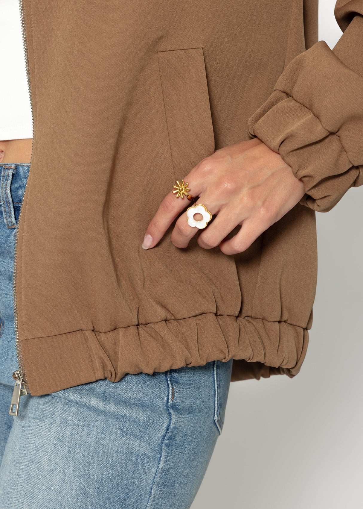 Bomber jacket - brown