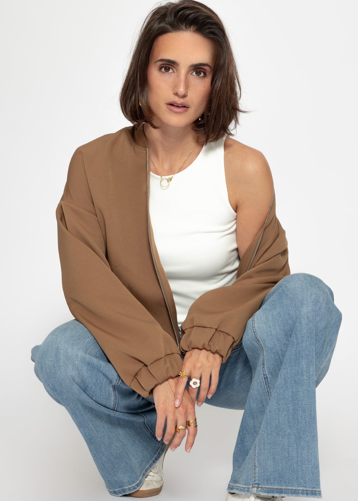 Bomber jacket - brown