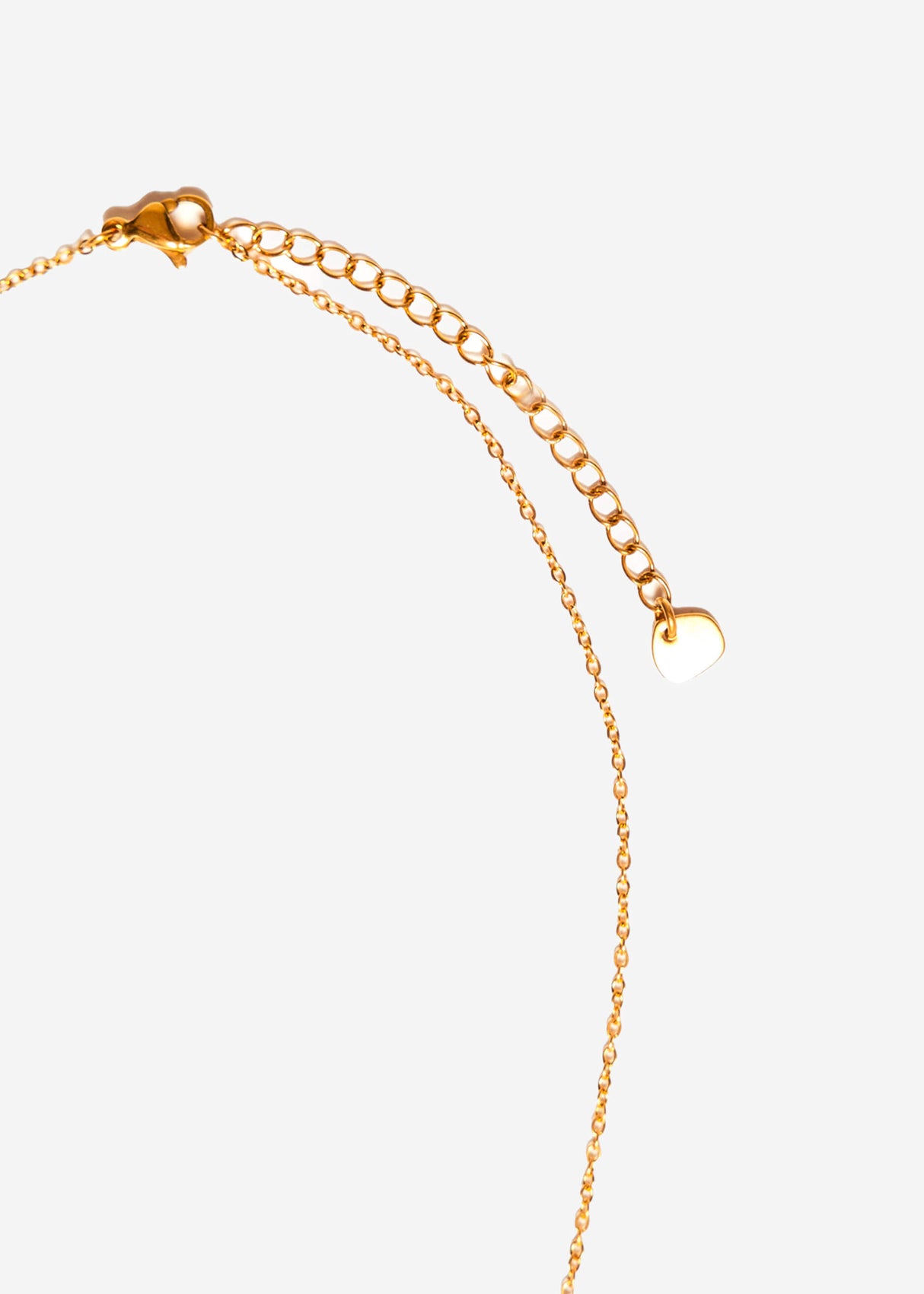 Halskette mit Kirsche - gold