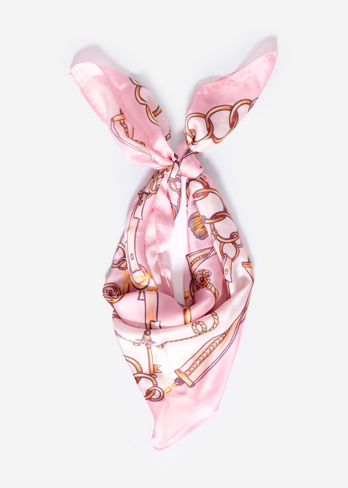 Printed scarf - pink