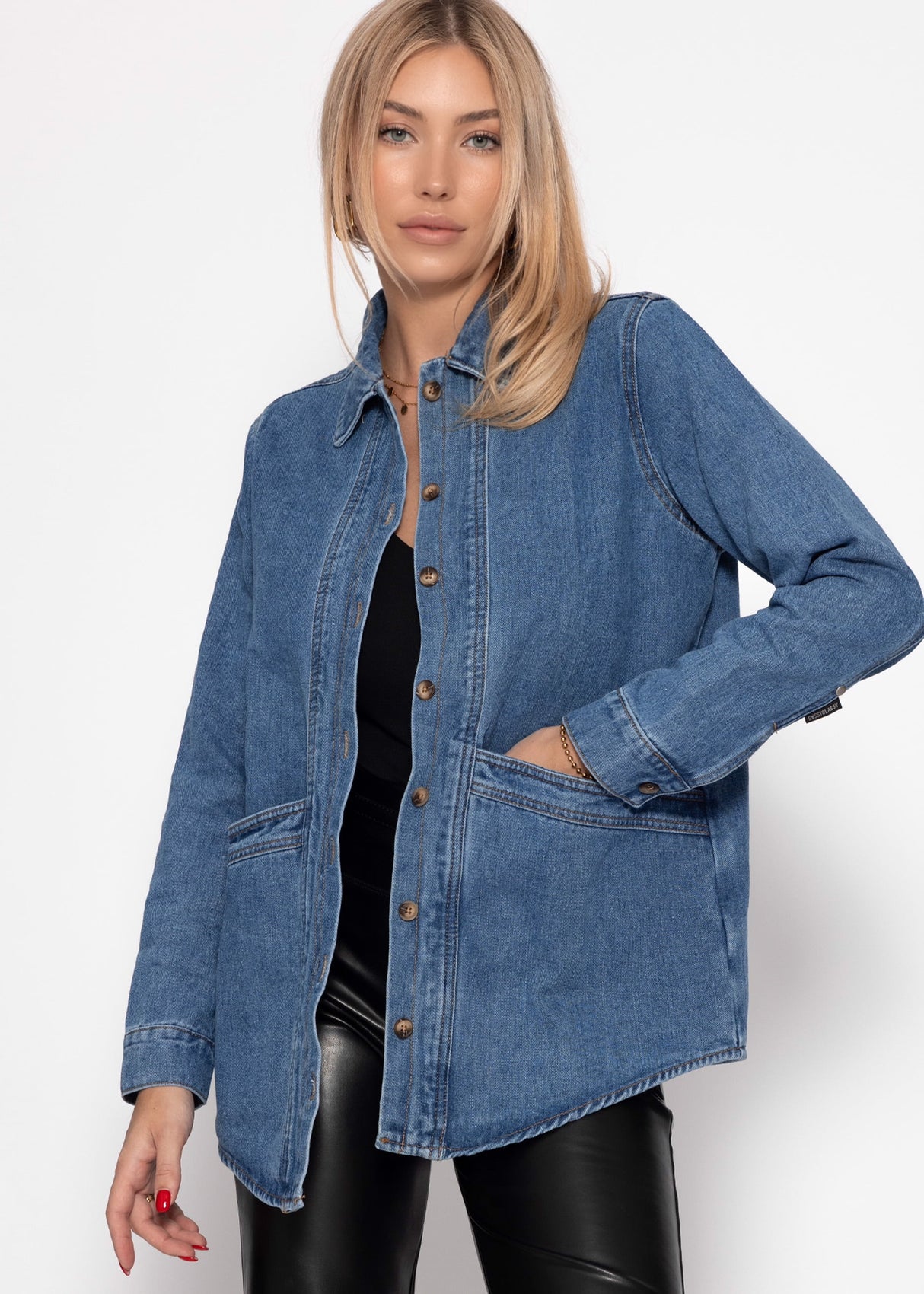 Jeansjacke - blau
