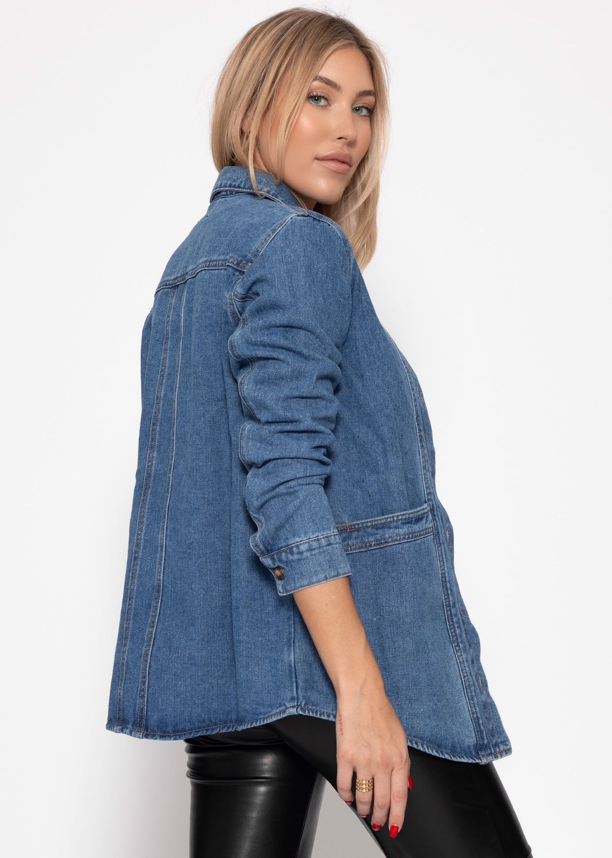 Jeansjacke - blau