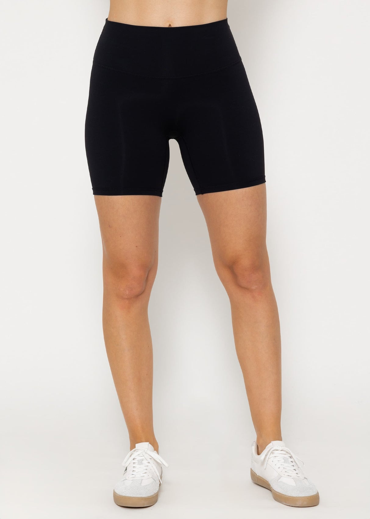 Kurze Sportleggings - schwarz