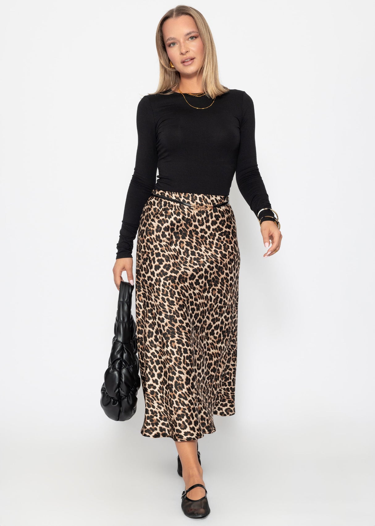 Long-sleeved shirt - black