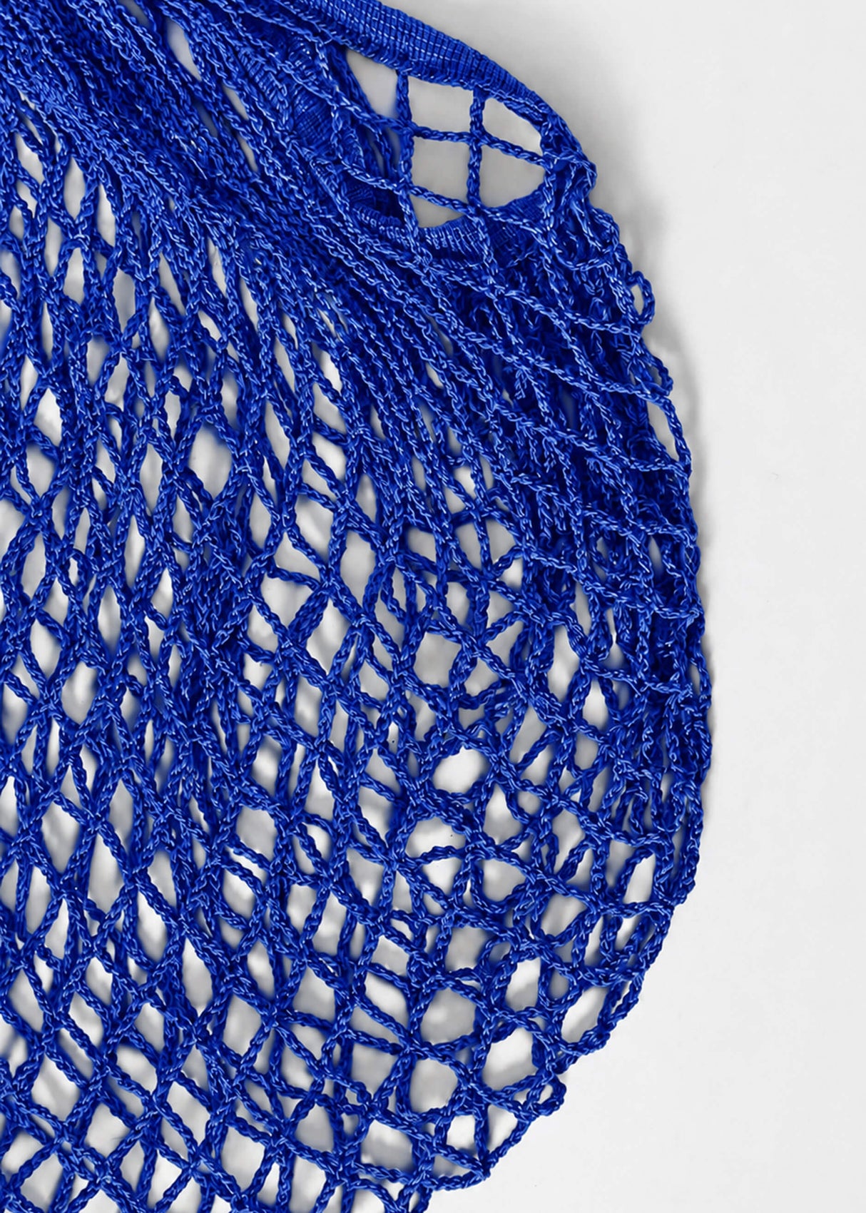 Mesh-Netztasche - royalblau