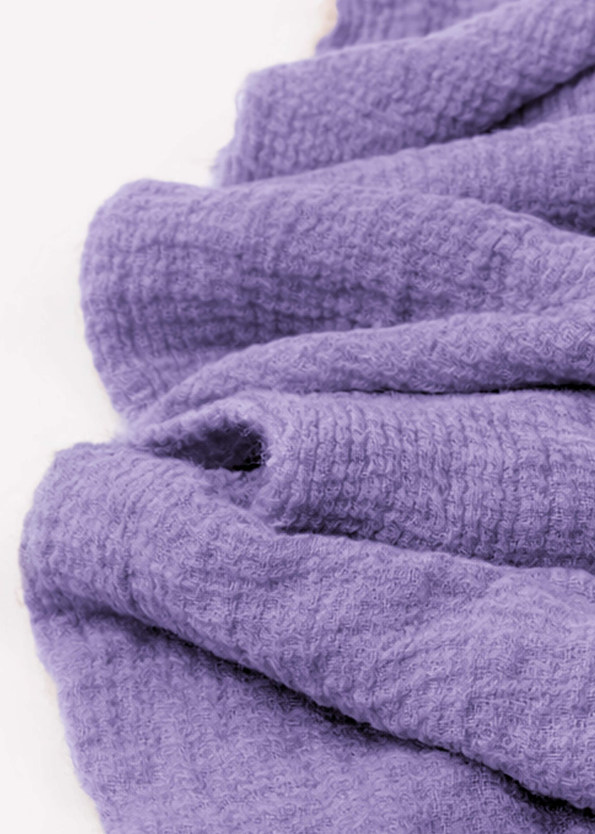 Musselin Schal, lila