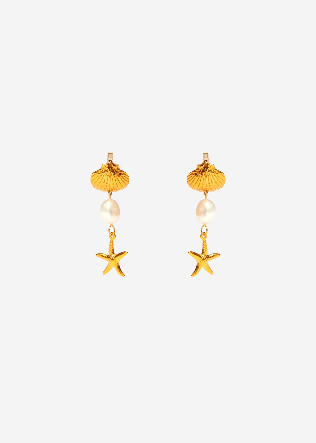 Ear connector with a shell and naval esters - gold