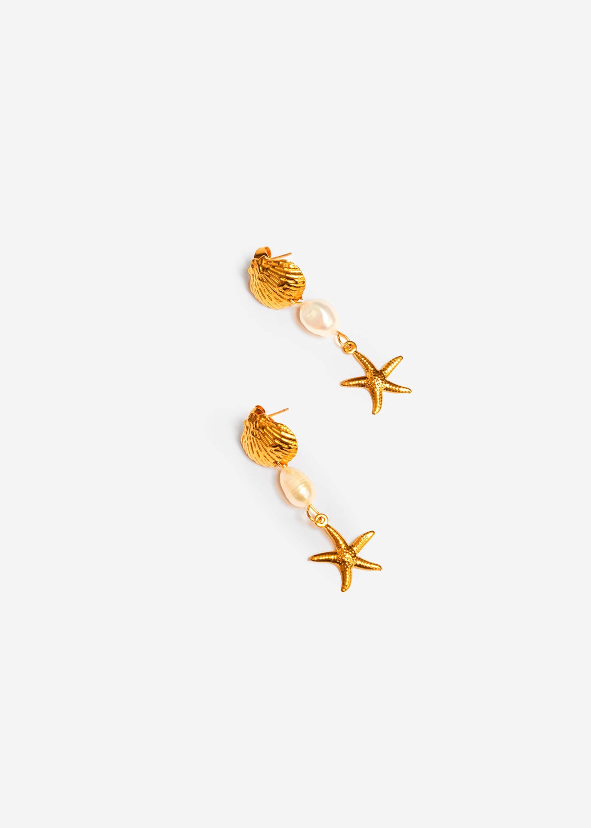 Ear connector with a shell and naval esters - gold