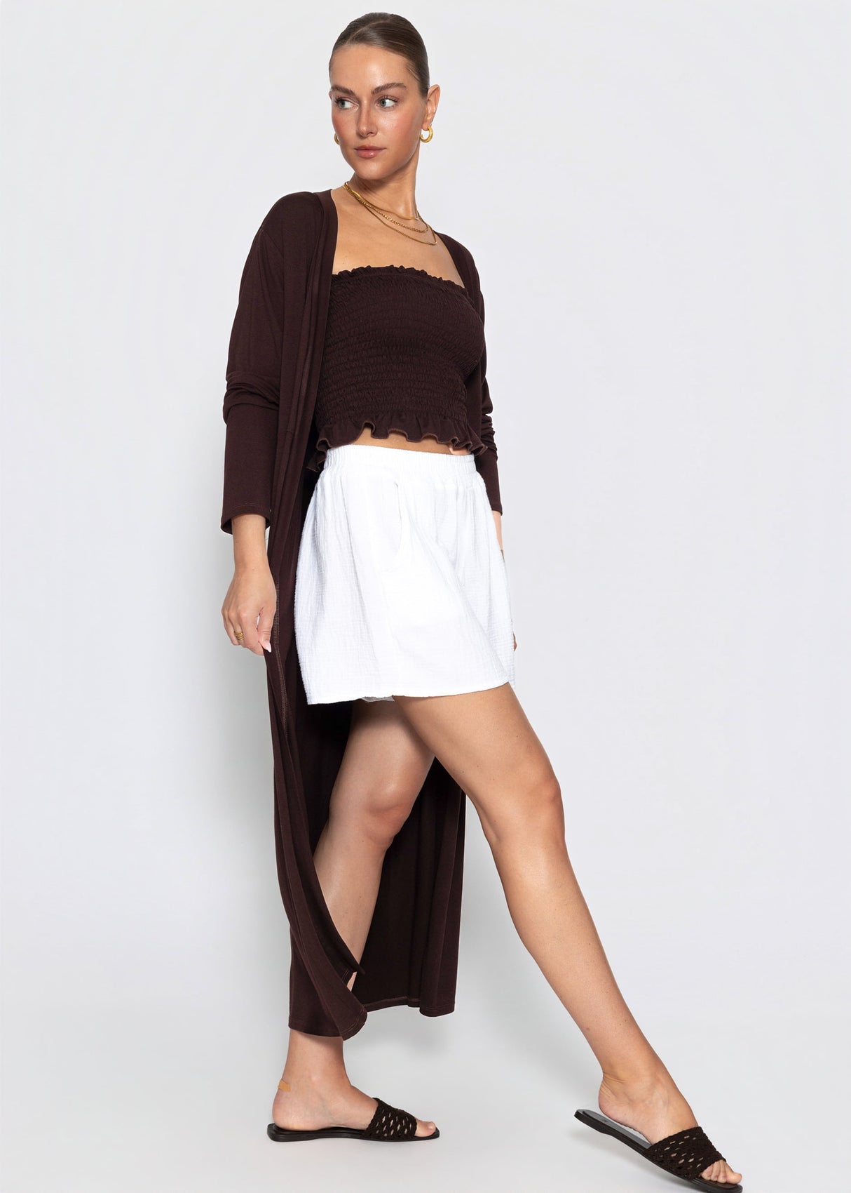 Smok Bandeau-Top - schokobraun