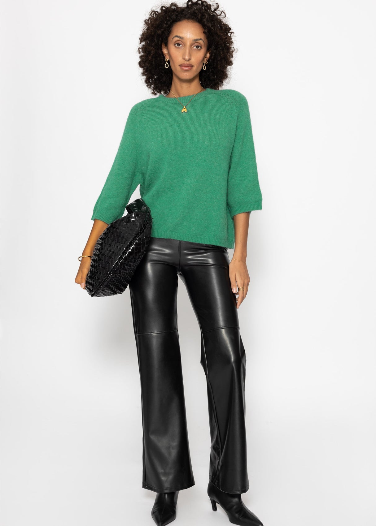 Strickoberteil - grün