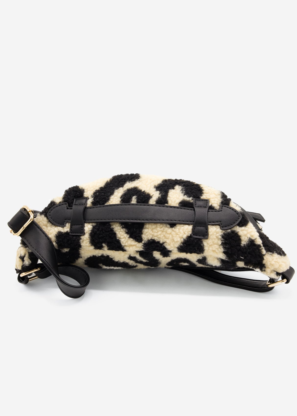 Teddy Umhängetasche mit Leoprint - beige